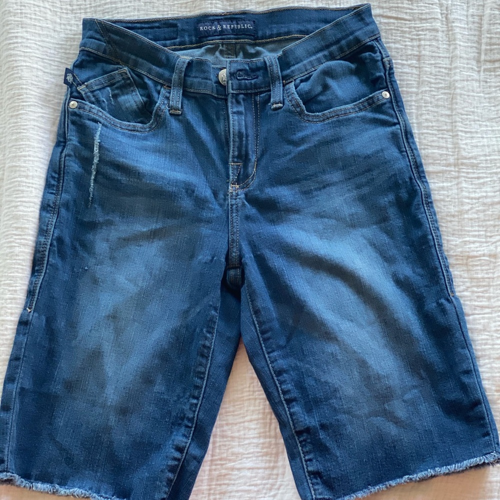 Rock &Republic Biker Shorts